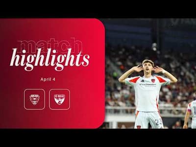 FC Dallas at DC United Highlights | April 4, 2026