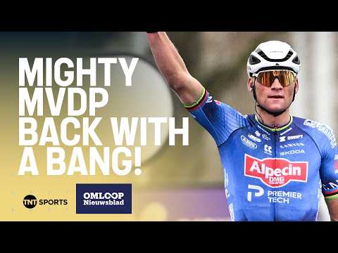 How Mathieu van der Poel stormed to solo victory with stinging Muur van Geraardsbergen attack 💨