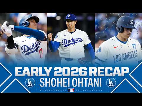Shohei Ohtani leads Dodgers in ERA (0.50) and is tied for most team homers (5)! ⚾ | 大谷翔平ハイライト
