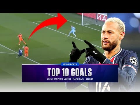 UCL Top 10 Goals of Matchday 6 - 2020/21 | CBS Sports Golazo