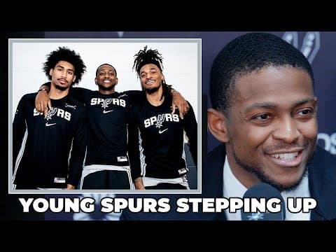 De’Aaron Fox on Young Spurs Stepping Up in the NBA Cup