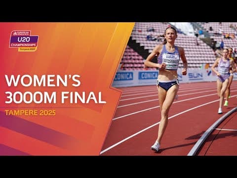 Fitzgerald SMASHES 32-year-old record! 🔥 Women's 3000m replay | Tampere 2025