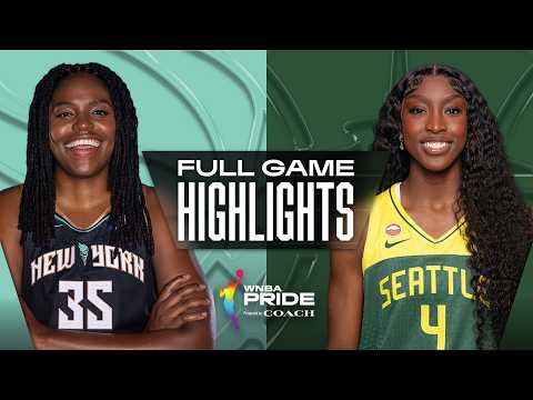 New York Liberty vs. Seattle Storm | FULL GAME HIGHLIGHTS | June 25, 2026