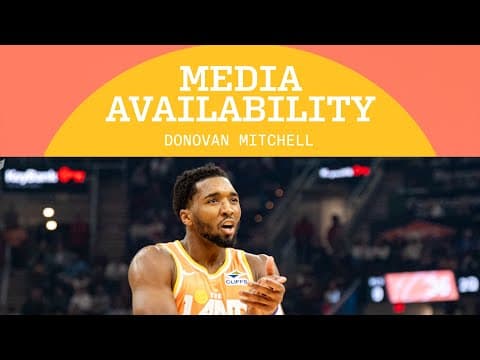 Cavs vs Bucks | Donovan Mitchell Post Game | 11.17.2025