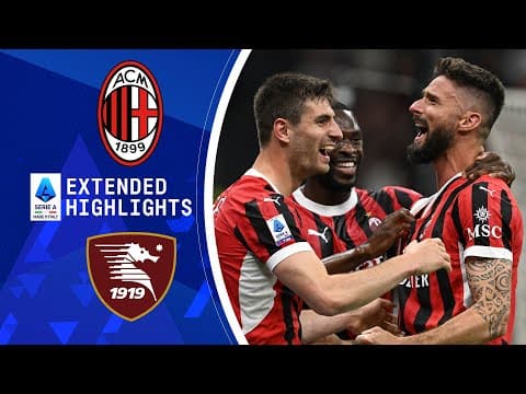 AC Milan vs. Salernitana: Extended Highlights | Serie A | CBS Sports Golazo