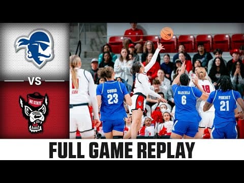 Seton Hall vs. NC State Full Game Replay | 2025-26 ACC Women's Basketball