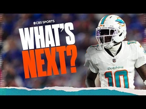 What's next for Tua and the Dolphins after losing Tyreek Hill for the season?