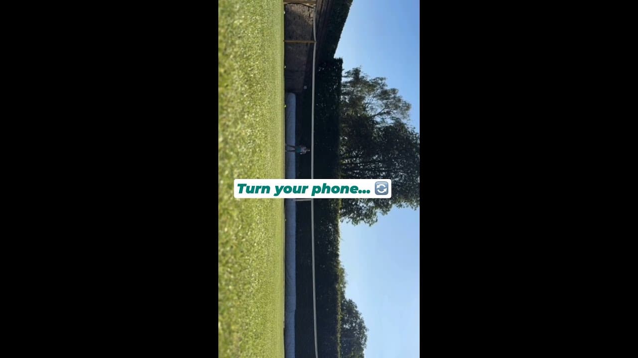 Sba with insane aim 🎯   Via Aryna Sabalenka / Instagram