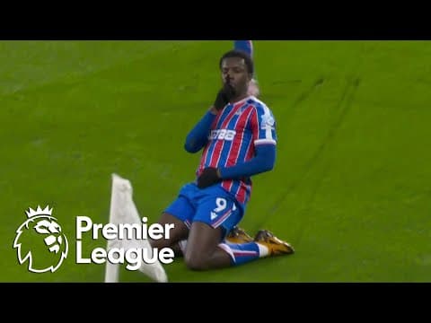 Eddie Nketiah sends Crystal Palace in front of Fulham | Premier League | NBC Sports