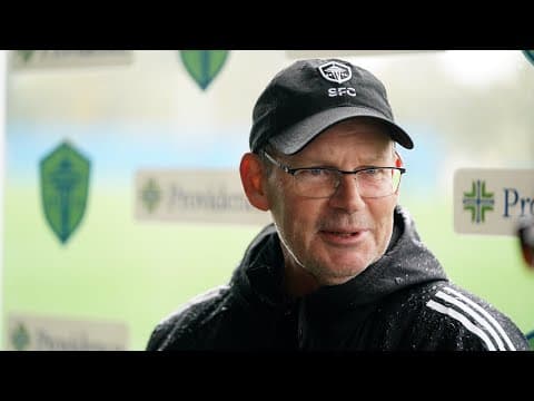 Interview: Brian Schmetzer on final training session ahead of playoffs