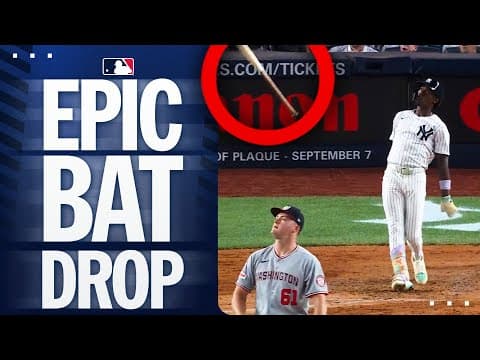 Jazz homers with an EPIC BAT DROP 💪