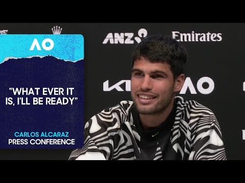 Carlos Alcaraz Press Conference | Australian Open 2026 Fourth Round