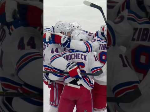 GAVI ONE-TIMER 😤 #vladislavgavrikov #nhl #hockey #goal #nyr