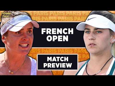 Svitolina vs Kostyuk | French Open 2026 QF | Tennis Talk Preview