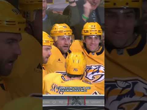 STAMMER TIES THE GAME AND THE CROWD GOES WILD #predsnhl