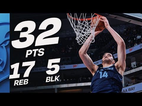 Zach Edey Drops CAREER-HIGH 32 in Historic Grizzlies Performance | November 30, 2025
