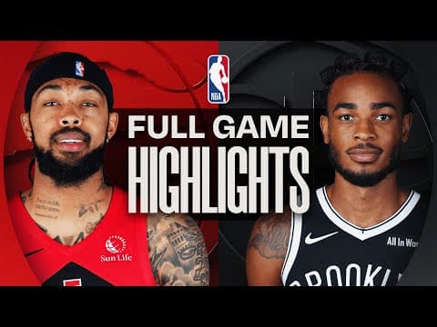 RAPTORS at NETS | FULL GAME HIGHLIGHTS | November 11, 2025