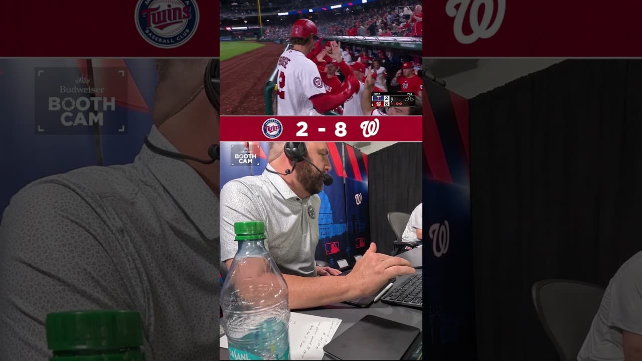 Four Home Runs One Booth Cam 🗣️