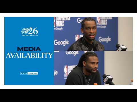 SGA and Cason After Game 7 | Playoffs | WCF Game 7 | Postgame Media | May 30, 2026