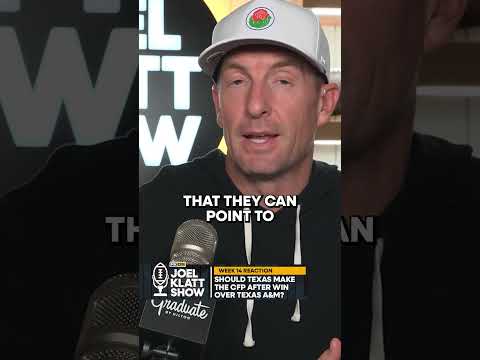 Should Texas make the CFP after their win against Texas A&M? 🤔 #texaslonghorns