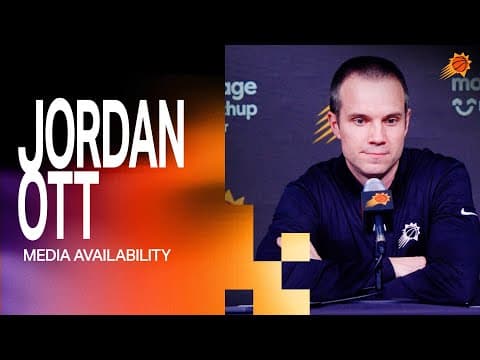 Head Coach Jordan Ott Postgame Media Availability | Phoenix Suns | 11-13-25