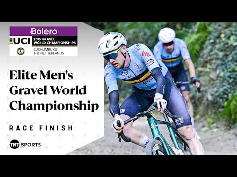 TOTAL DOMINATION! 💪 | 2025 Men's Gravel World Championship Final KM's | TNT Sports Cycling