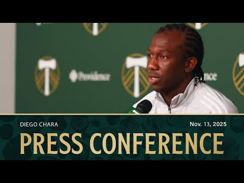 Diego Chara | End of 2025 Season Press Conference