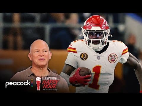 Xavier Worthy, Darius Slayton solid Week 16 flex options | Fantasy Football Happy Hour | NFL on NBC