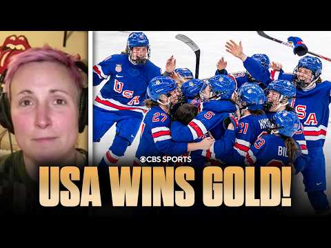 USA Women's Hockey wins GOLD with Megan Keller's OT game-winner vs Canada