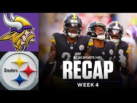 Pittsburgh Steelers defense gets after Carson Wentz, Vikings in Ireland | Game Recap