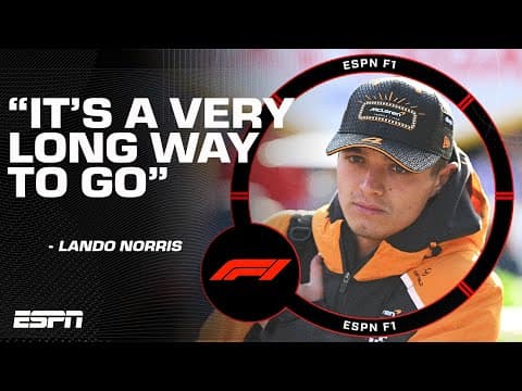 Lando Norris discusses his path to winning the 2025 F1 Drivers Championship | ESPN F1