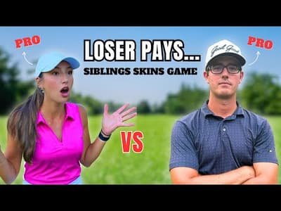 SKINS GAME WITH A TWIST // Sibling's Match