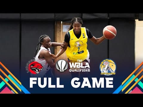 LIVE - Don Bosco Lady Lioness v Les Hippos | FIBA Women Basketball League Africa 2025 | Group Phase