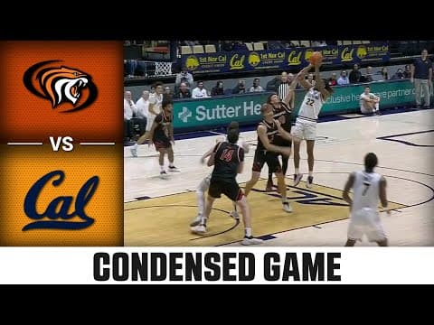 Pacific vs. Cal Condensed Game | 2025-26 ACC Men's Basketball