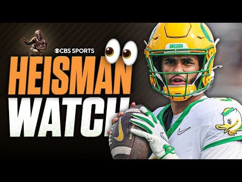WHO is on Heisman Watch Heading Into College Football Week 7 👀 | Dante Moore, Ty Simpson & More
