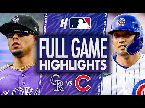 Colorado Rockies vs Chicago Cubs - FULL GAME HIGHLIGHTS 🔥 June 16, 2026 MLB Season