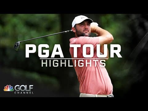 Scottie Scheffler, 2025 Tour Championship, Round 1 | PGA Tour Highlights | Golf Channel