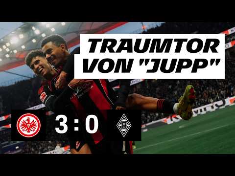 Erfolgreiches Heimdebüt von Albert Riera I Highlights Eintracht Frankfurt - Borussia Mönchengladbach