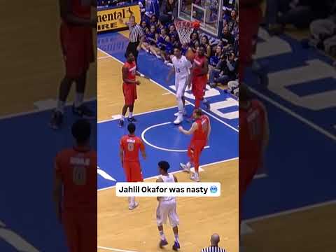 Oh my goodness 😮‍💨 #dukebluedevils #accbasketball #collegebasketball