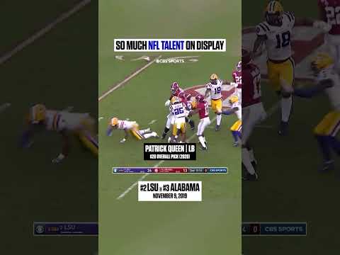 2019 LSU vs. Bama was packed with NFL talent 😮‍💨