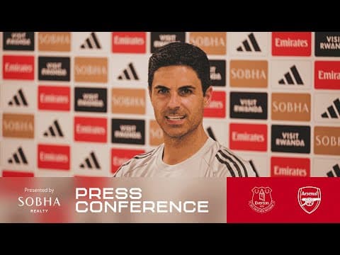 PRESS CONFERENCE | Mikel Arteta previews Everton | Gabriel & Havertz update, Everton return & more