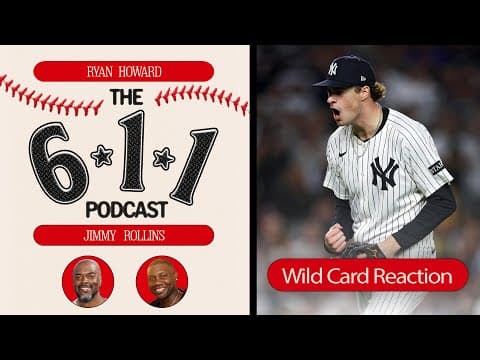 The 6-1-1 Podcast: Reacting to the 2025 Wild Card Series