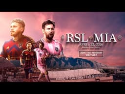 Real Salt Lake Takes on Inter Miami at Home April 2026