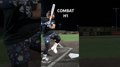 2-pc COMBAT (first look) | Combat Spec H1 BBCOR Baseball Bat Review