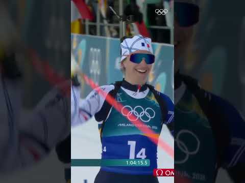 Team France win their first #MilanoCortina2026 medal in the biathlon mixed relay 4x6km. 🥇