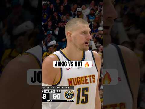 Jokić vs Anthony Edwards the gift that keeps on giving