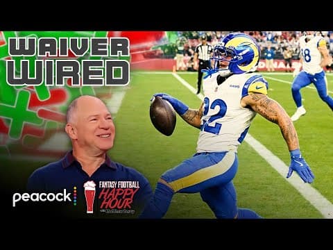 Rams RB Blake Corum’s ‘workload has been trending up’ | Fantasy Football Happy Hour | NFL on NBC