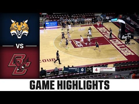 Quinnipiac vs. Boston College Match Highlights | 2025 ACC Womens's Basketball