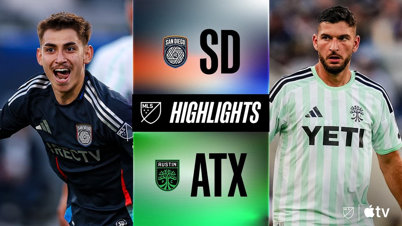 San Diego FC vs. Austin FC | Full Match Highlights | FIVE-SPOT IN SOCAL!