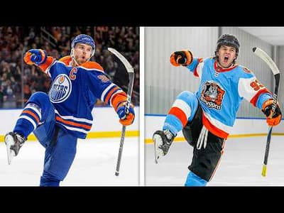 I Recreated Iconic NHL Playoff Goals